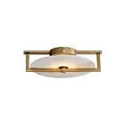 Maxim Lighting 18200WANAB 1-lumière 13W Laiton vieilli naturel Plafonnier encastré