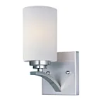 Maxim Lighting Deven 20030SWSN 1-Lumière Nickel satiné Applique Murale
