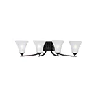 Maxim Lighting Aurora 20101FTOI 4-lumières 60W Bronze huilé Vanité