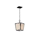 Maxim Lighting 20261CVBK Montauk 1-Lumière 60W Noir Suspendu