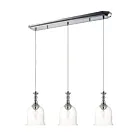 Maxim Lighting 20473CLPN Centennial 3-Lumières 180W Nickel poli Suspendu
