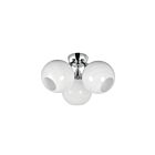 Maxim Lighting 21225MRPC 3-Lumières 180W Chrome poli Plafonnier semi-encastré