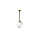 Maxim Lighting 21226MRNAB 1-Lumière 60W Laiton vieilli naturel Suspendu
