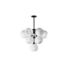 Maxim Lighting 21228MRBK 3-Lumières 120W Noir Suspendu
