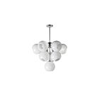 Maxim Lighting 21228MRPC 10-Lumières 600W Chrome poli Suspendu