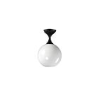 Maxim Lighting 21229MRBK 1-Lumière 60W Noir Monture semi-affleurante