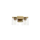 Maxim Lighting 21232CLNAB 2-lumières 120W Laiton naturel vieilli Luminaire de vanité