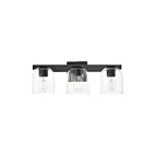 Maxim Lighting Scoop 21233CLBK 3-lumières 60W Noir Vanité