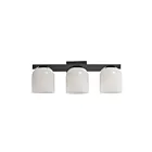 Maxim Lighting 21233MRBK 3-lumières 180W Noir Luminaire de vanité