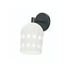 Maxim Lighting Dottie 21241WTBK 1-Lumière Noir Applique Murale
