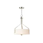 Maxim Lighting 21287SWSN Dart 3-Lumières 180W Nickel satiné Suspendu