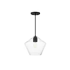Maxim Lighting 21337CLBK 1-Lumière 60W Noir Suspendu