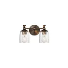 Maxim Lighting 21352CRANB 2-lumières 120W Bronze antique Luminaire de vanité