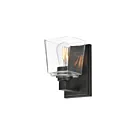 Maxim Lighting 21381CLBK 1-lumière 60W Noir Luminaire de vanité