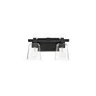 Maxim Lighting 21382CLBK 2-lumières 120W Noir Applique murale