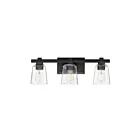 Maxim Lighting 21383CLBK 3-lumières 180W Noir Applique murale