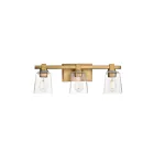 Maxim Lighting 21383CLNAB 3-lumières 180W Laiton naturel vieilli Applique murale