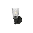 maxim Lighting 21391CLBK 1-Lumière 60W Noir Applique murale