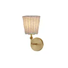 Maxim Lighting 21481WWTNAB 1-Lumière 60W Laiton naturel vieilli Applique murale