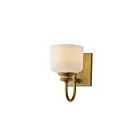 Maxim Lighting 21491WTNAB 1-Lumière 60W Laiton naturel vieilli Applique murale