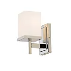 Maxim Lighting Tetra 2151SWPC 1-lumière 60W Poli chromé Vanité