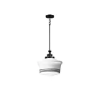 Maxim Lighting 21534WTBK 1-Lumière 60W Noir Suspendu
