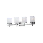 Maxim Lighting Tetra 2154LNSN 4-lumières 60W Nickel satiné Vanité