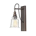 Maxim Lighting Revival 21572HMOI 1-lumière 60W Bronze huilé Vanité