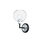 Maxim Lighting Vessel 21611CLBKAL 1-lumière 60W Noir/Aluminium brossé Vanité