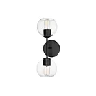 Maxim Lighting Knox 21632CLBK 2-Lumières Noir Applique Murale