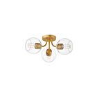 Maxim Lighting 21634CLNAB Knox 3-lumières Plafonnier semi encastré