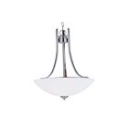 Maxim Lighting 21654SWSN Taylor 3-Lumières 180W Nickel satiné Suspendu