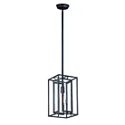 Maxim Lighting 21672CDBK Era 1-Lumière 60W Noir Suspendu