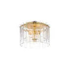 Maxim Lighting 21832AGGL 2-Lumières 120W Feuille d'or Montage encastré