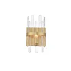 Maxim Lighting 21839AGGL 1-Lumière 60W Feuille d'or Applique murale