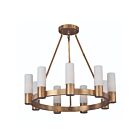Maxim Lighting 22418SWNAB Contessa 9-Lumières 360W Laiton naturel vieilli Incandescence Lustre