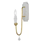 Maxim Lighting Claymore 22432CSTGL 1-Lumière Argile/Feuille d'Or Applique Murale
