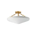 Maxim Lighting 22450WTNAB 3-lumières 180W Laiton naturel vieilli Plafonnier encastré