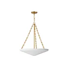 Maxim Lighting 22456WTNAB Artemis 6-Lumières 360W Laiton naturel vieilli Suspendu