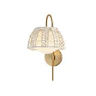Maxim Lighting 22481SWGLD 1-lumière 60W Laiton satiné Applique murale