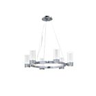 Maxim Lighting 23077CLFTPC Silo 6-Lumières 240W Chrome poli Lustre