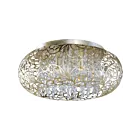 Maxim Lighting 24150BCGS Arabesque 7-lumières 3W Argent doré Plafonnier encastré