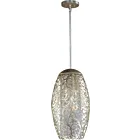 Maxim Lighting 24151BCGS Arabesque 6-Lumières 18W Argent doré Suspendu