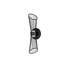 Maxim Lighting Zeta 24171BK 2-Lumières Noir Applique Murale