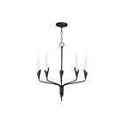 Maxim Lighting 24345BK Calyx 5-Lumières 200W Noir Incandescence Lustre