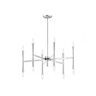 Maxim Lighting 24626SN Rome 12-Lumières 480W Nickel satiné Incandescence Lustre