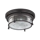 Maxim Lighting 25000CLBZ Hi-Bay 2-lumières 60W Le Bronze Plafonnier encastré