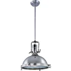 Maxim Lighting 25109FTPN Hi-Bay 1-Lumière 60W Nickel poli Suspendu