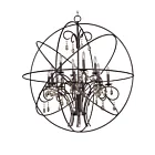 Maxim Lighting 25147OI Orbit 12-Lumières 480W Bronze frotté à l'huile Suspendu