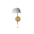 Maxim Lighting Lucas 25220LFGNAB 1-Lumière Laiton vieilli naturel Applique Murale